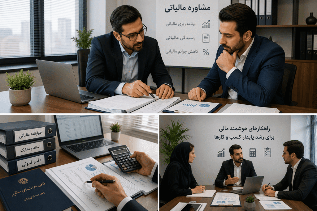 مشاوره مالیاتی شرکت‌ها در کرج